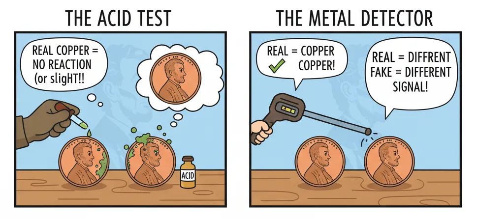 checking the Lincoln Penny if it’s real