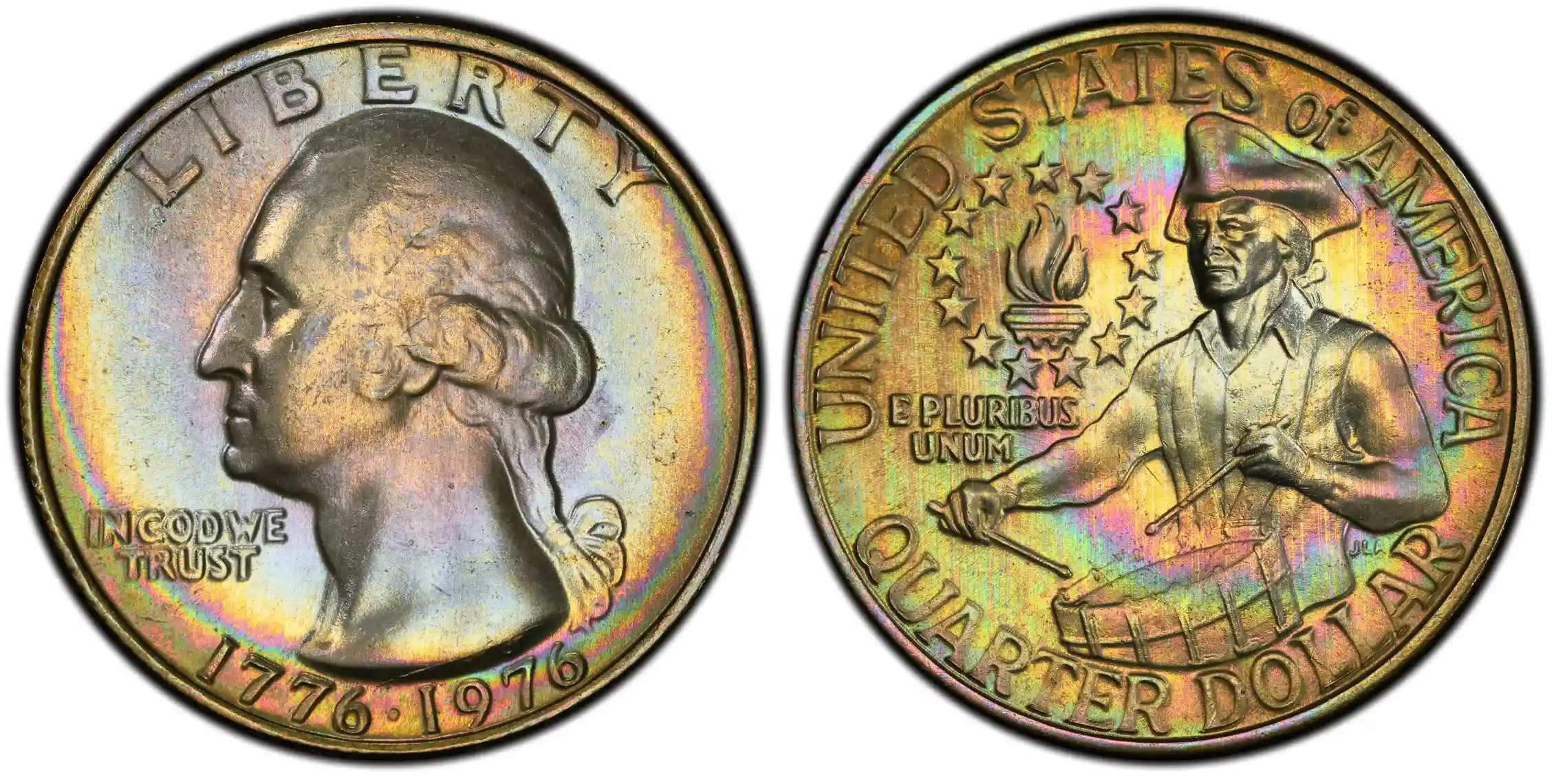 1976 Quarter Clad